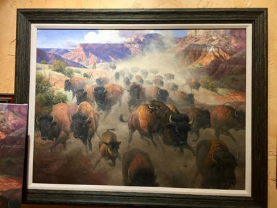 12 Days of Bison Day 5: "Thunder in the Palo Duro"