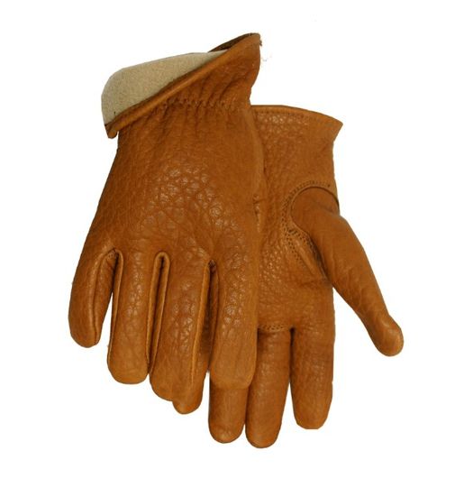Insulated bison leather “Utility” gloves