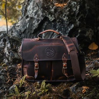 Heritage Bison Leather Executive Briefcase