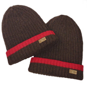 Red dog bison kids beanie