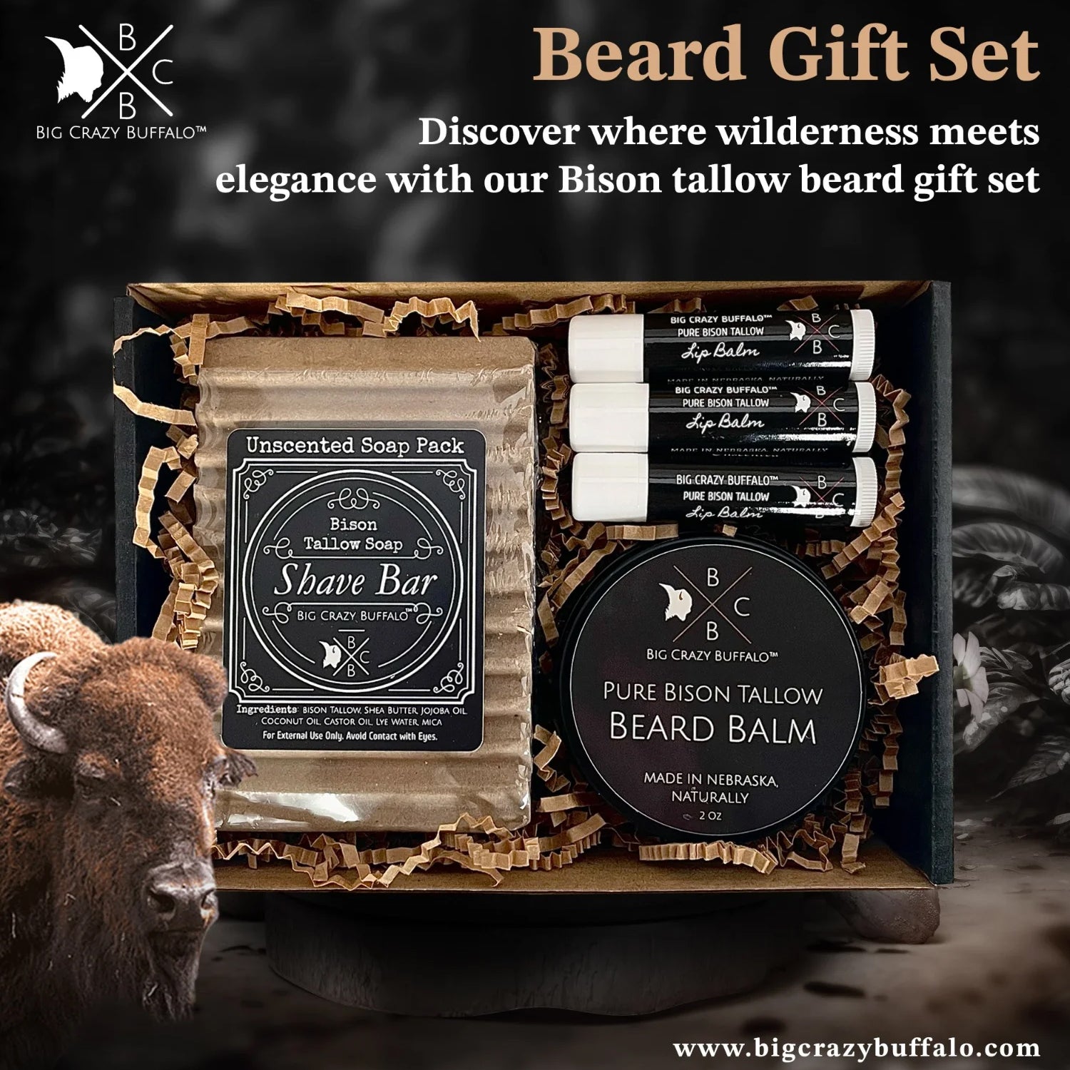 Bison tallow gift sets