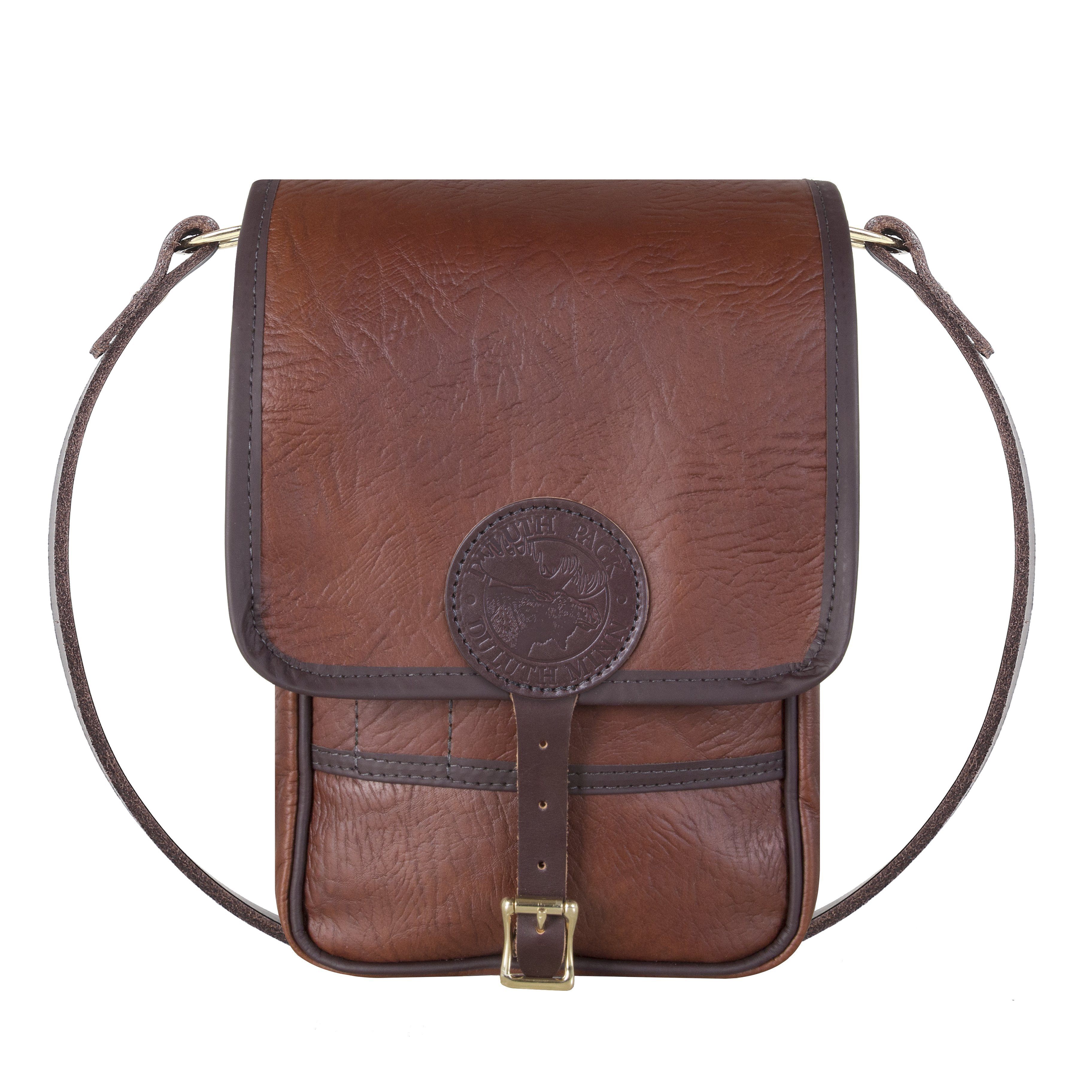 Leather haversack outlet bag