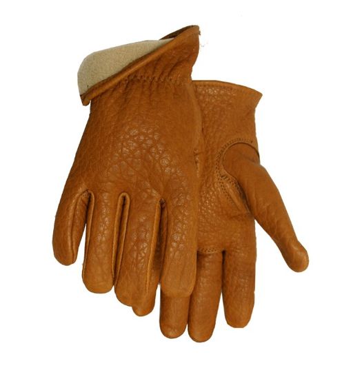 Bison Leather Winter Gloves