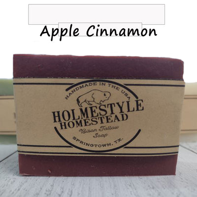 Handmade Bison Tallow Soap by Holmestyle Homestead - Seasonal