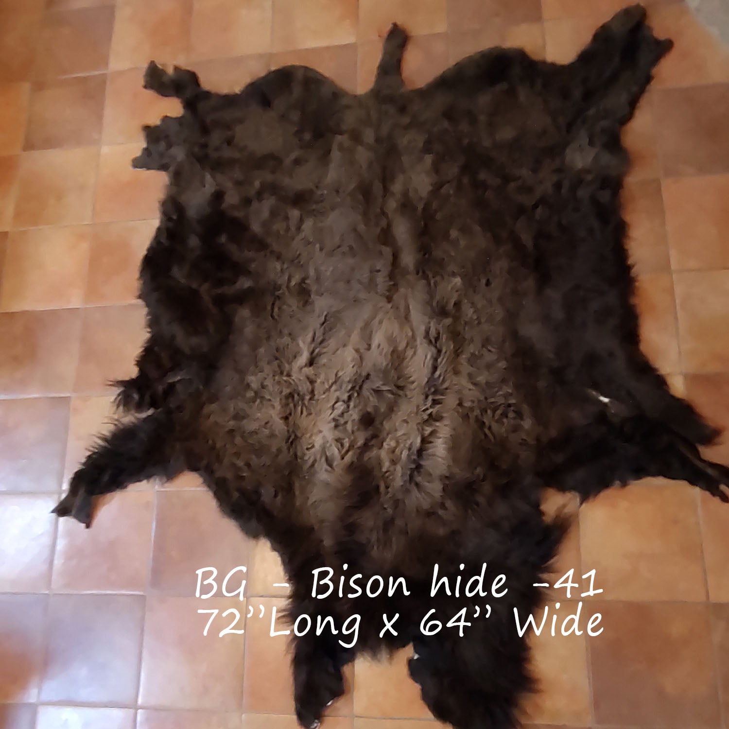 Bison Buffalo Hide Robes