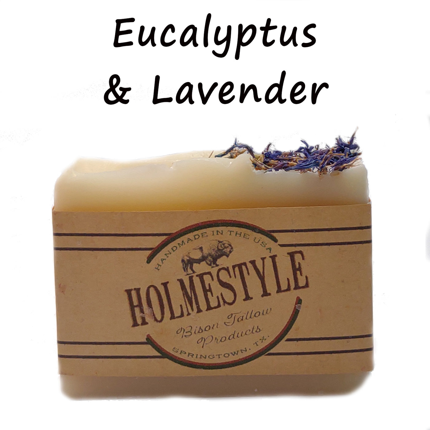 Handmade Bison Tallow Soap by Holmestyle Homestead