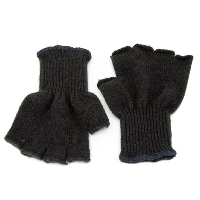 Extreme Gear Bison Down Fingerless Gloves (Brown or Black) Bison Gear The Buffalo Wool Co. 
