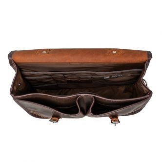 Heritage Bison Leather Executive Briefcase