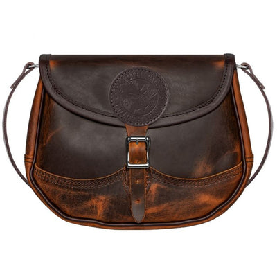 Heritage Bison Leather Shell Purse