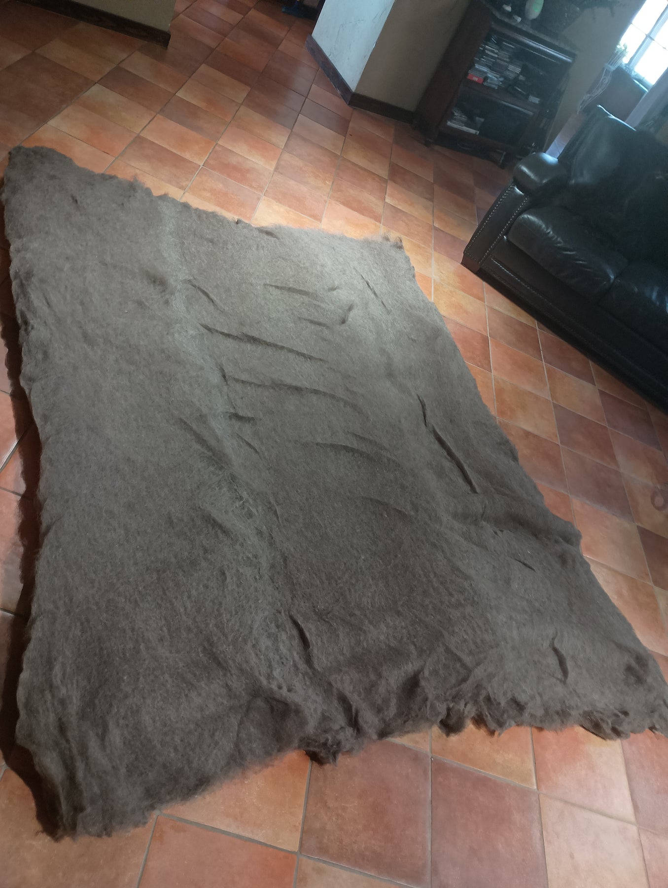 Bison Fiber Bison & Wool Quilt Batting 80