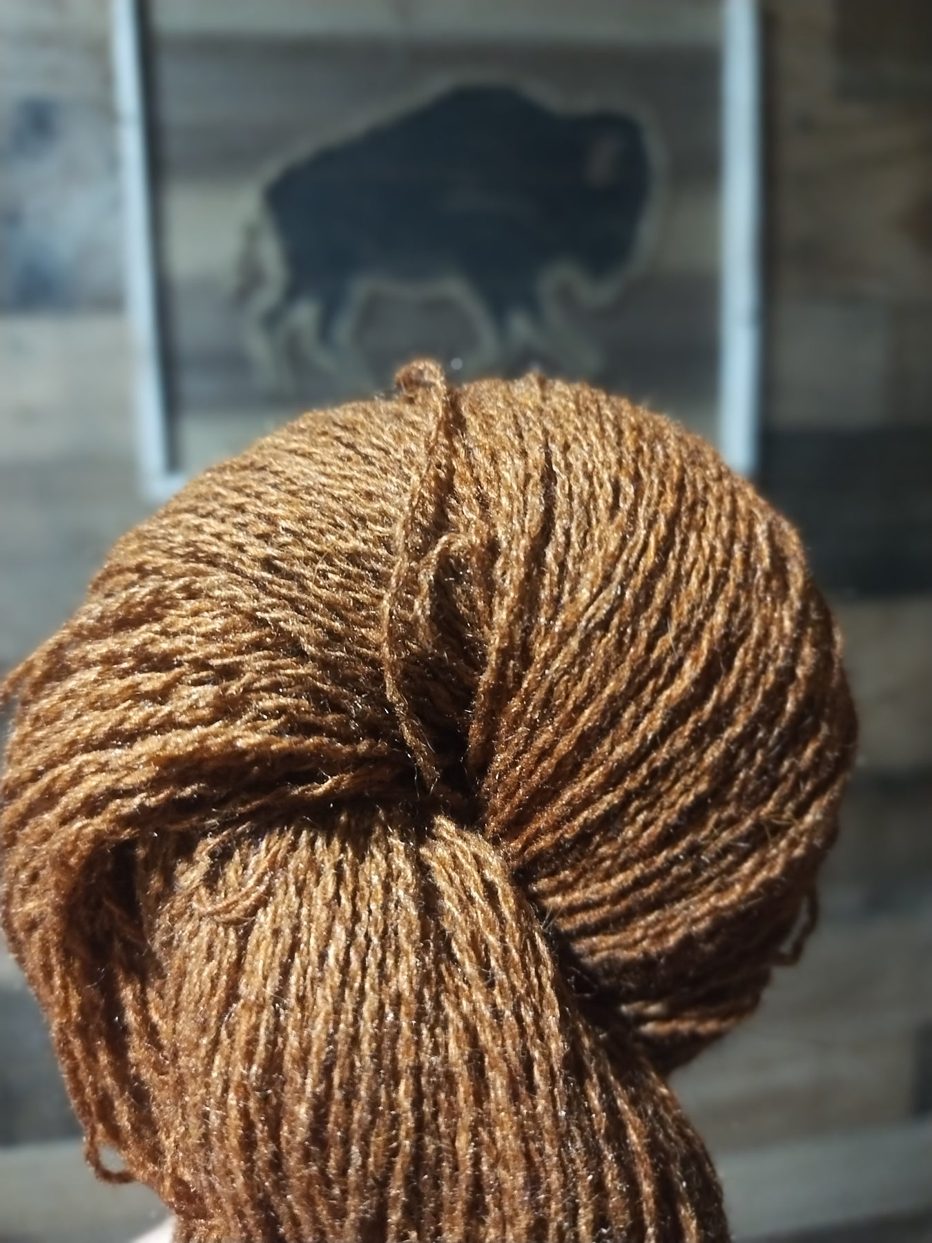 Bison Fiber Sexy Bison/Silk Laceweight yarn (it's back!) – The Buffalo Wool Co.