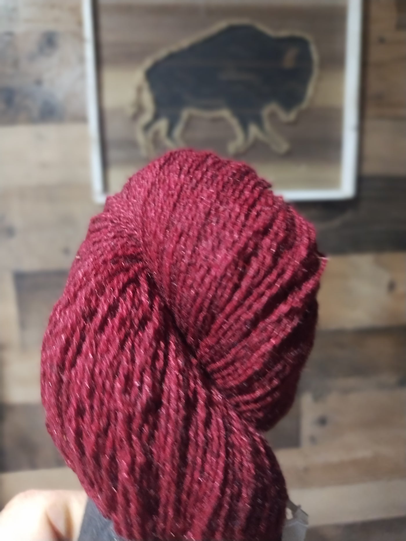 Sexy Bison/Silk Laceweight yarn (it's back!)