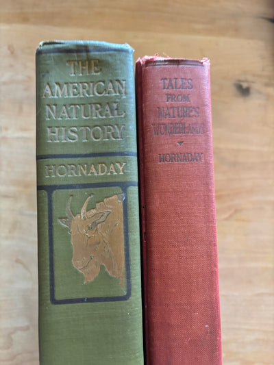 Books by Roosevelt and Hornaday