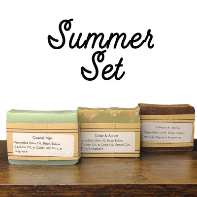 Handmade Bison Tallow Soap Sets by Holmestyle Homestead