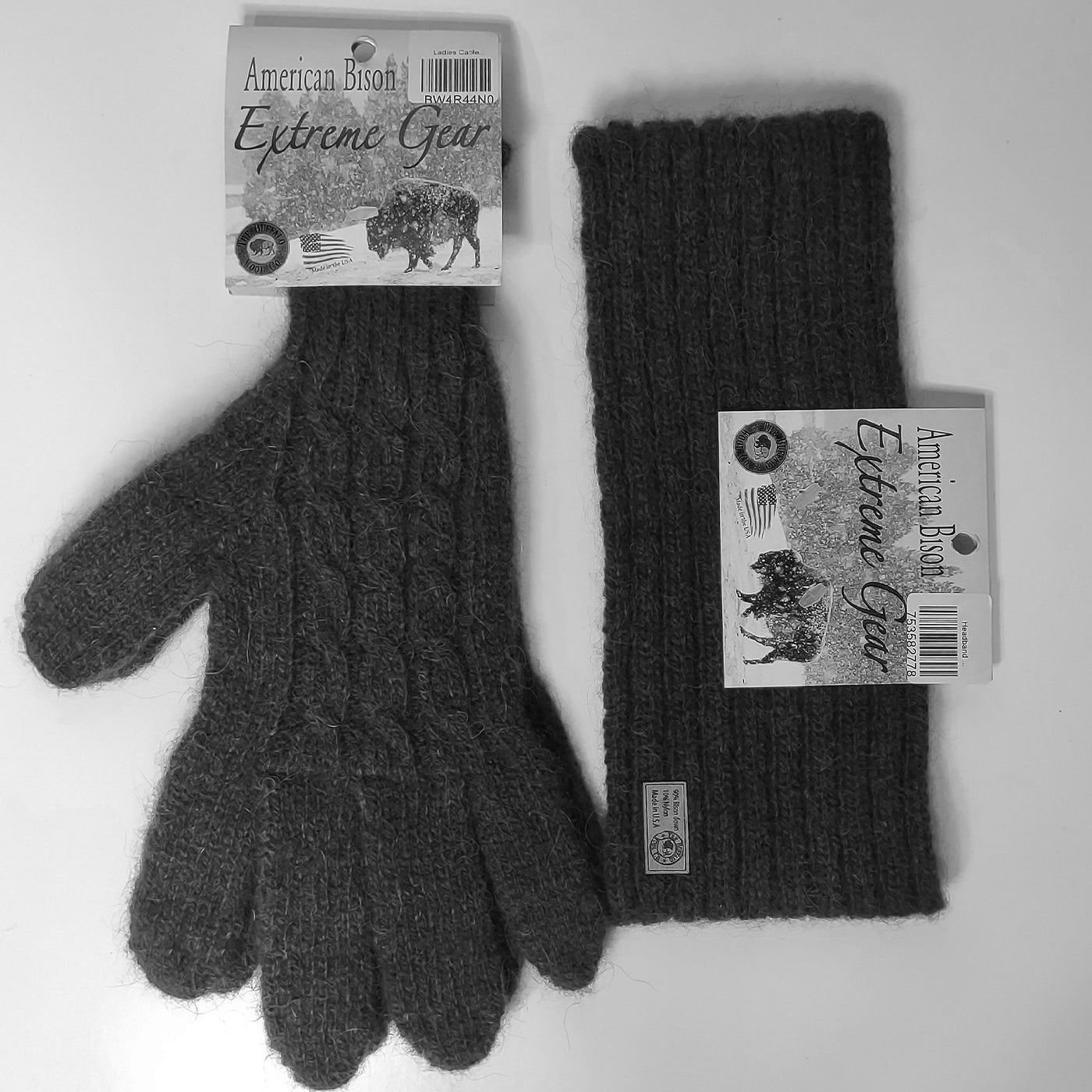 Womens glove and headband Gift Box set