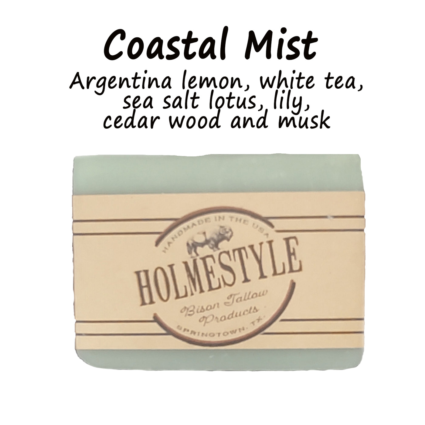 Handmade Bison Tallow Soap by Holmestyle Homestead - Seasonal