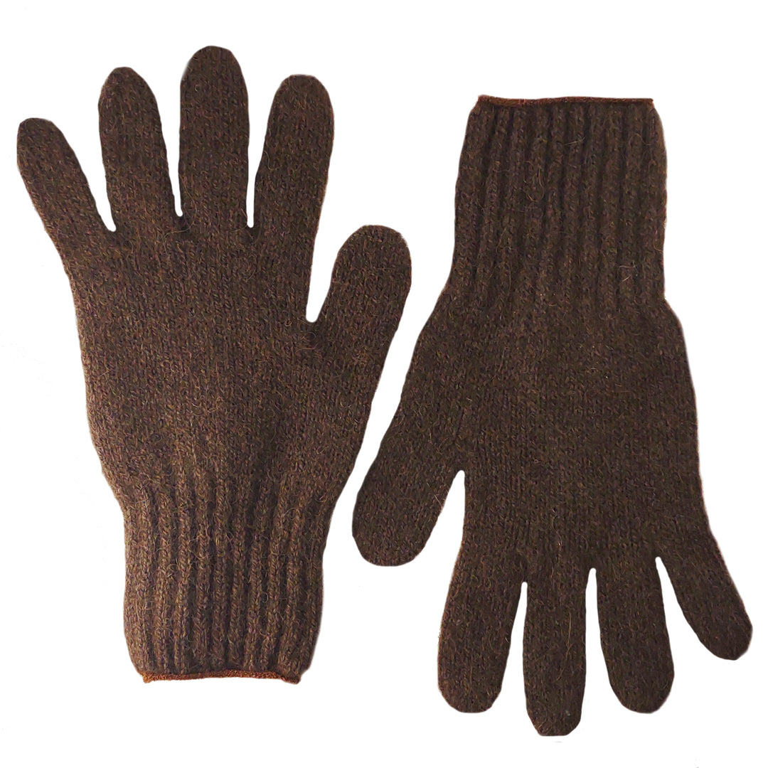 bisonwolle handschuhe Extreme Gear Bison Gloves Medium / Brown