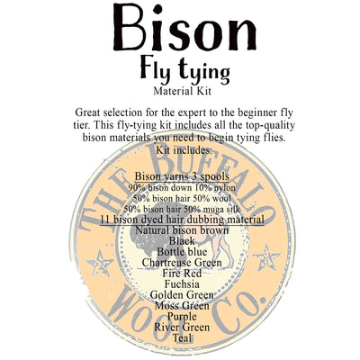 Ultimate Bison Fly Tying Kit