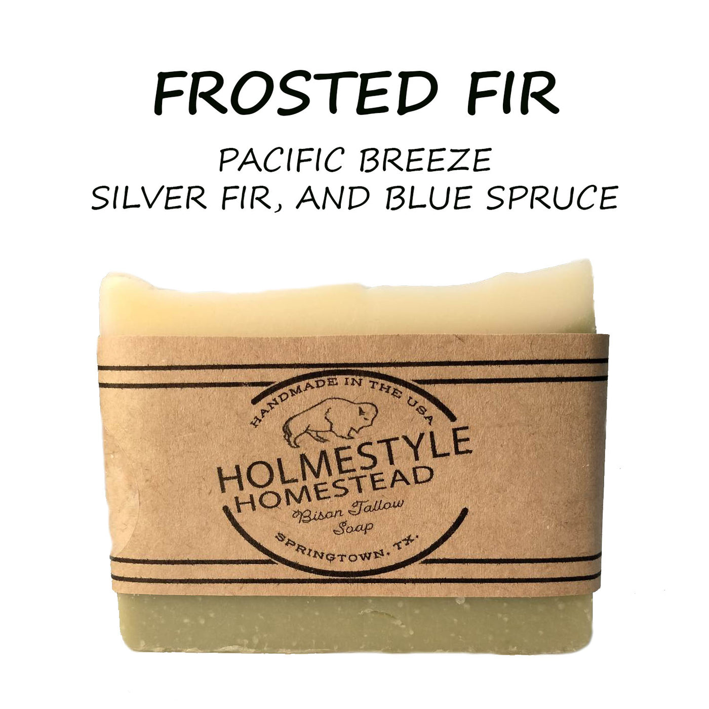 Handmade Bison Tallow Soap by Holmestyle Homestead - Seasonal