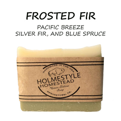 Handmade Bison Tallow Soap by Holmestyle Homestead - Seasonal