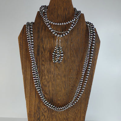 Navajo Pearl 3 strand pearl set