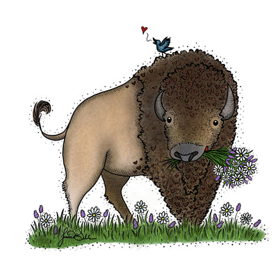 Bison "Buffalo" Stickers
