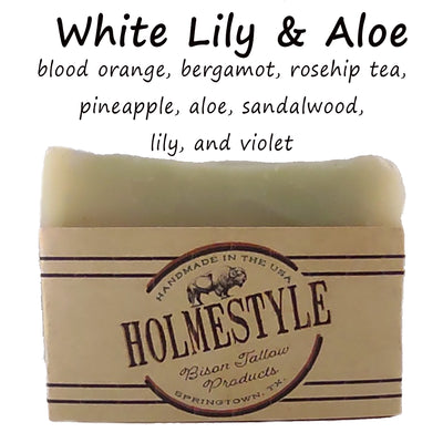 Handmade Bison Tallow Soap by Holmestyle Homestead - Seasonal