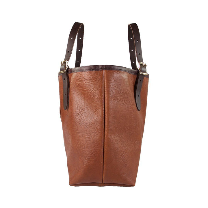 CORONADOLEATHER / AMERICAN BISON TOTE | GOLDRUS