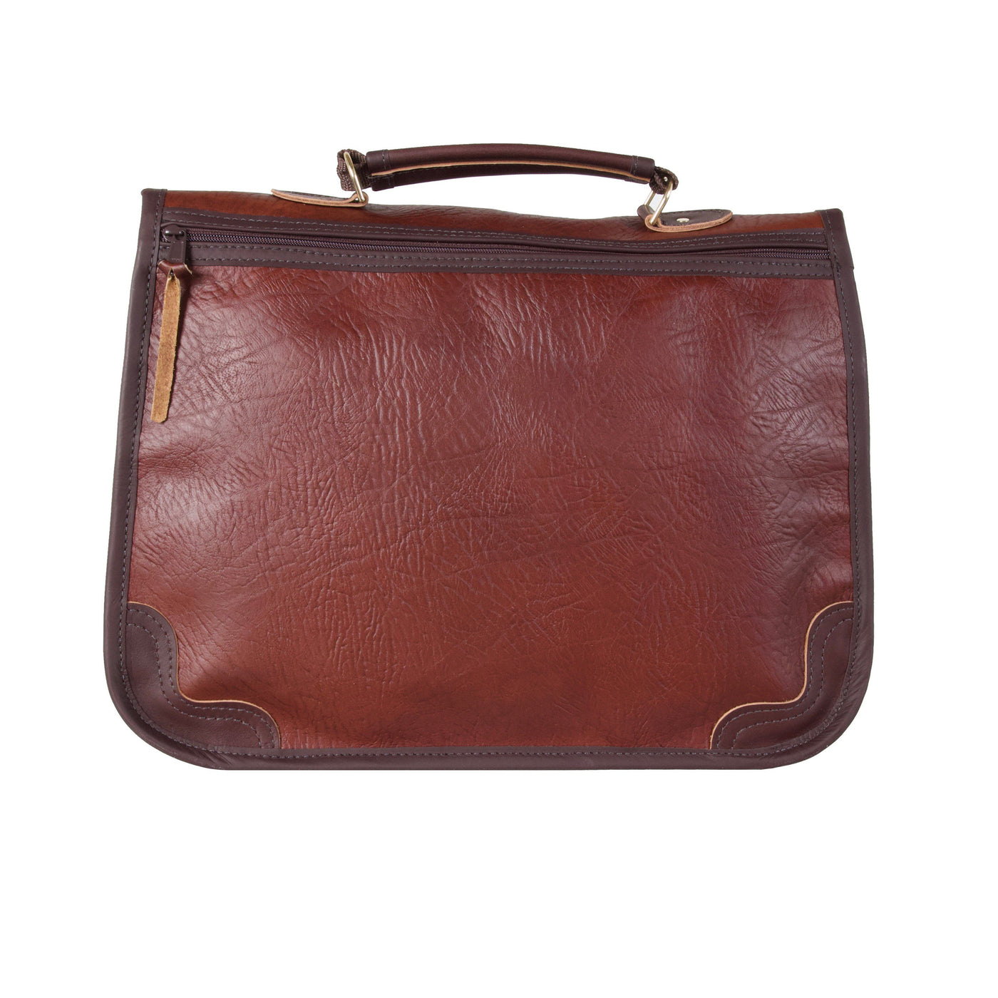 Bison Leather Executive Briefcase Bag The Buffalo Wool Co. 