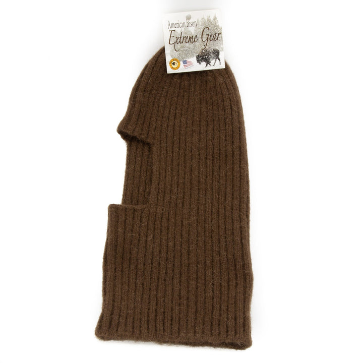 Bison Balaclava - head mask – The Buffalo Wool Co. Bison Balaclava - head mask – The Buffalo Wool Co.