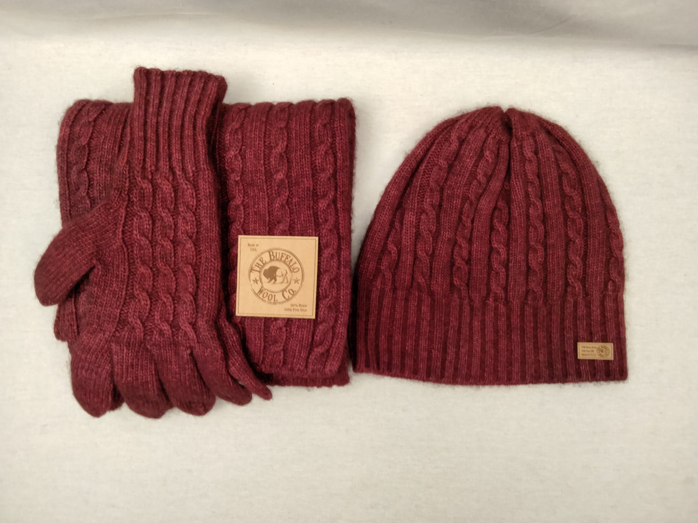 Scarf, glove & Hat set