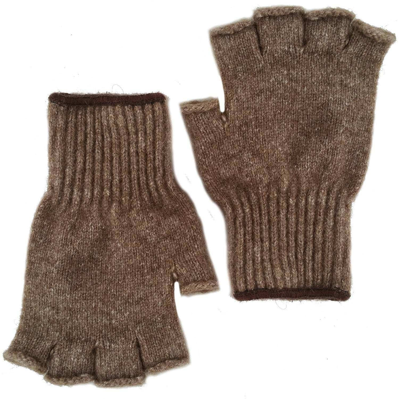 Advantage Gear - Bison/Merino Fingerless Gloves Bison Gear The Buffalo Wool Co. 