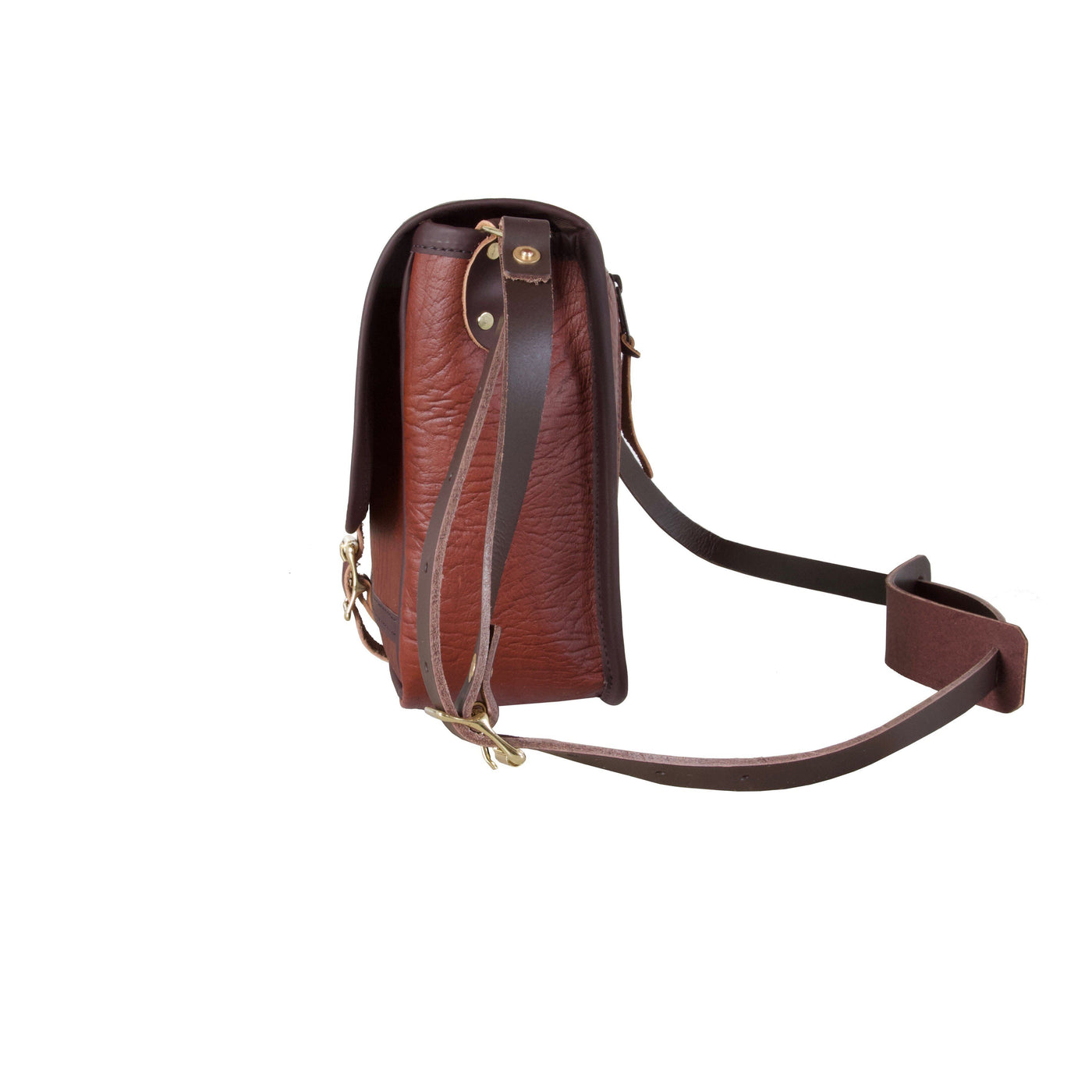Bison Leather Mini Haversack Bag Duluth Pack 