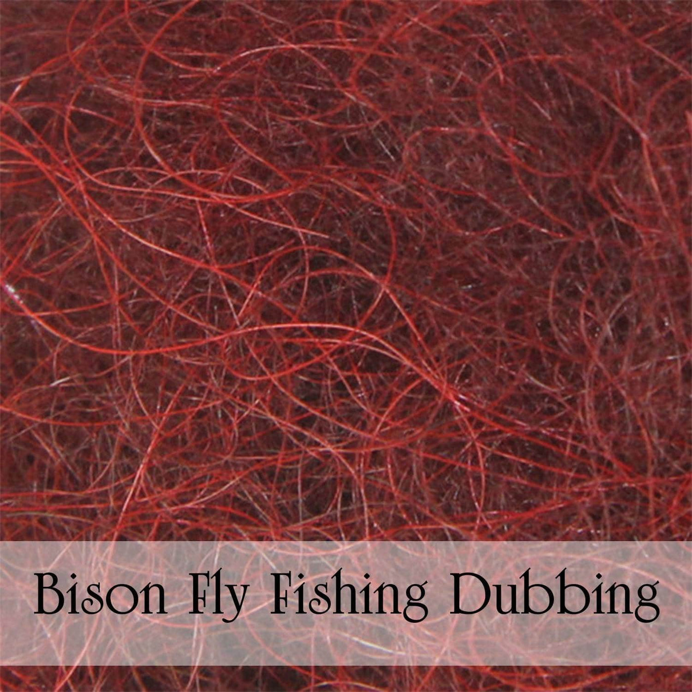 Bison Dubbing Fiber Default type The Buffalo Wool Co. 