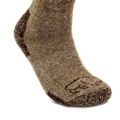 Advantage Trekker Bison/Merino Boot Socks Bison Footwear The Buffalo Wool Co. 