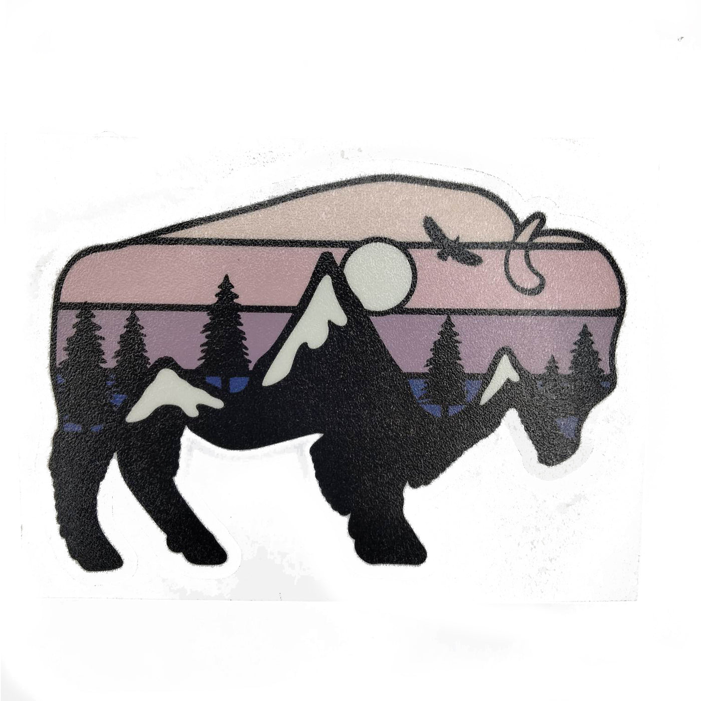 Buffalo Rv Sticker Bison