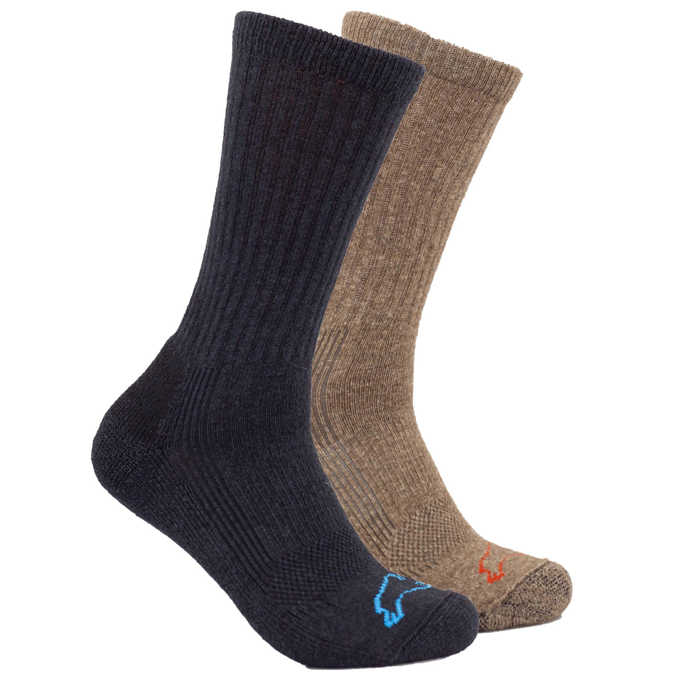Yellowstone - Advantage Gear Bison/Wool Crew Socks – O'Canada