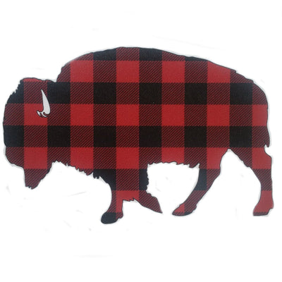 Bison "Buffalo" Stickers Accessories The Buffalo Wool Co. Buffalo Check - small 